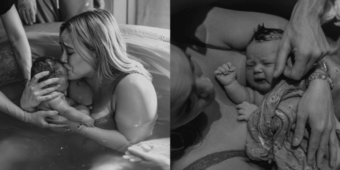 Hilary Duff welcomes fourth baby via emotional water birth at home